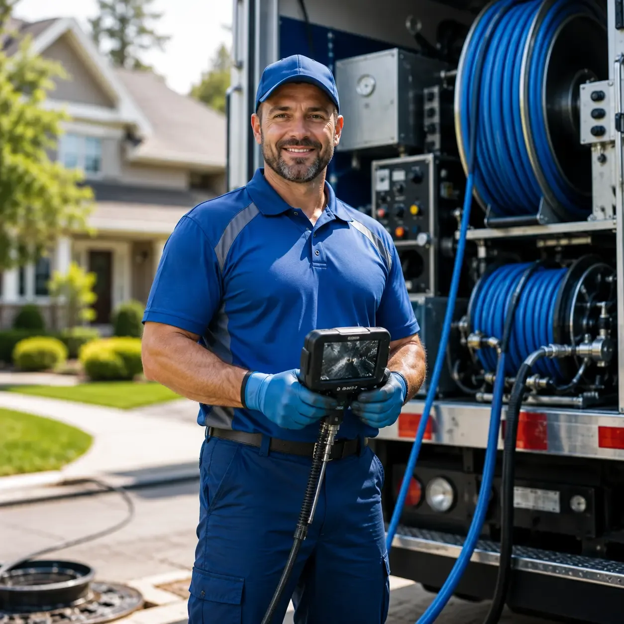 Local outdoor drain cleaning specialists in Port Byron, IL